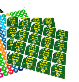 Nhãn decal giấy vuông (1000-2000 nhãn)